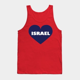Israel in my Hart Tank Top